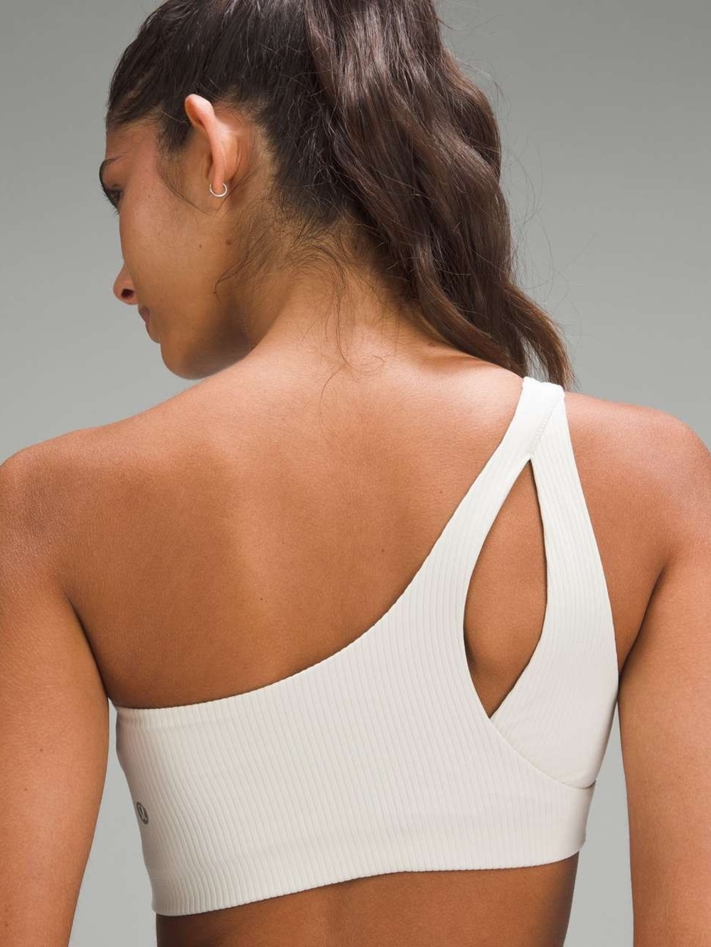 Lululemon Ribbed Nulu Asymmetrical Yoga Bra *Light Support, A/B Cup